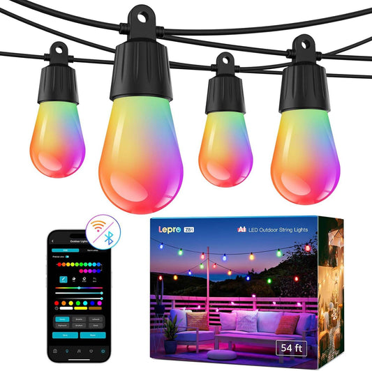 LE ZB1 AI Smart Outdoor String Lights