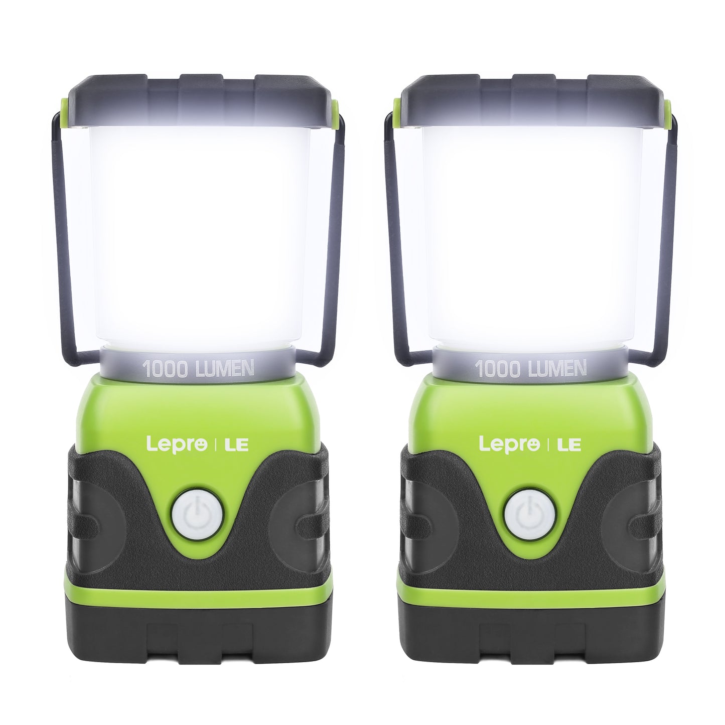 Lepro Camping Lantern, 1000 Lumen Camping Lights Battery Powered, Dimmable Warm White and Daylight Modes, Lantern and Flashlight for Power Cuts, Emergency Lighting, Hiking, Fishing, Tents