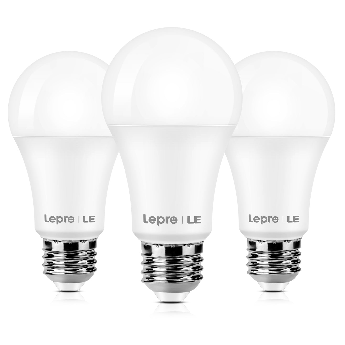 Lepro LED Light Bulb, 100W Equivalent, 14W 1500 Lumens, 2700~5000K Daylight White, Non-Dimmable A19 E26 Base, 15000 Hour 10 Year Lifetime,