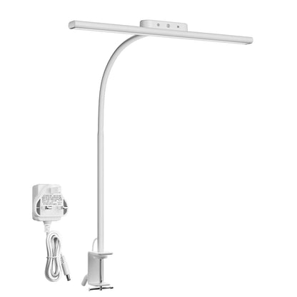 Lepro LED Clip-on Desk Lamp, White