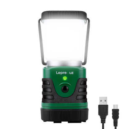 Lepro Rechargeable Camping Lanterns , LED 1000LM 4400mAh Long-Lasting Perfect Lantern Flashlight for Hurricane and Power Outage Emergency Backup