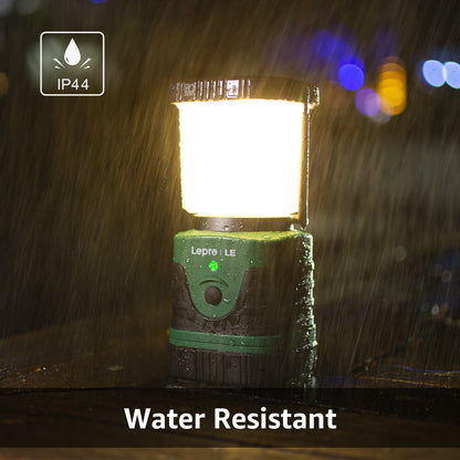 Lepro Rechargeable Camping Lanterns , LED 1000LM 4400mAh Long-Lasting Perfect Lantern Flashlight for Hurricane and Power Outage Emergency Backup