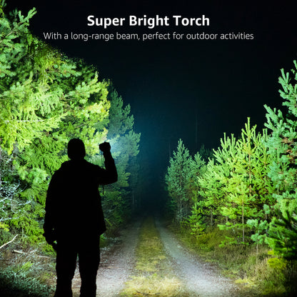 Lepro 2-Pack LED Flashlights LE2000 High Lumen , 5 Lighting Modes, Zoomable, Waterproof, Pocket Size Small Tactical Flash light for Outdoor, Emergency, Camping Gear, Powered by AAA Battery