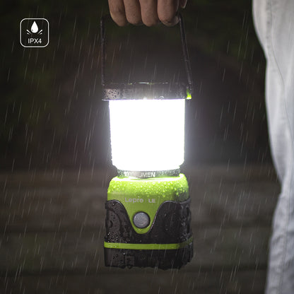 Lepro Camping Lantern, 1000 Lumen Camping Lights Battery Powered, Dimmable Warm White and Daylight Modes, Lantern and Flashlight for Power Cuts, Emergency Lighting, Hiking, Fishing, Tents