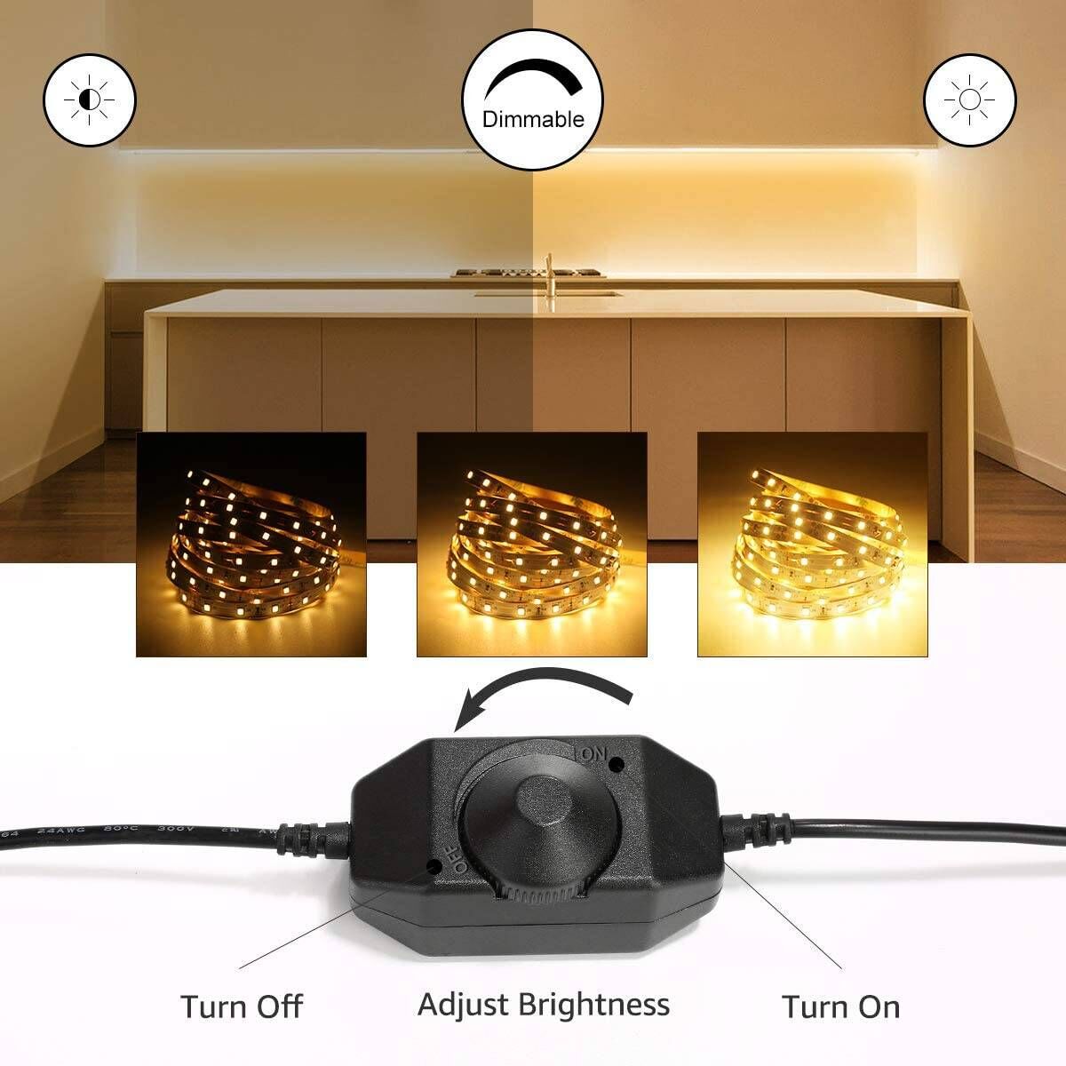 LE Warm White LED Strip Light (16.4ft)