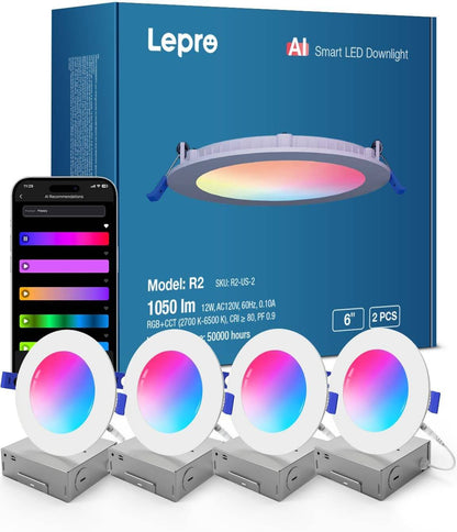 LE R2 AI LED Recessed Light