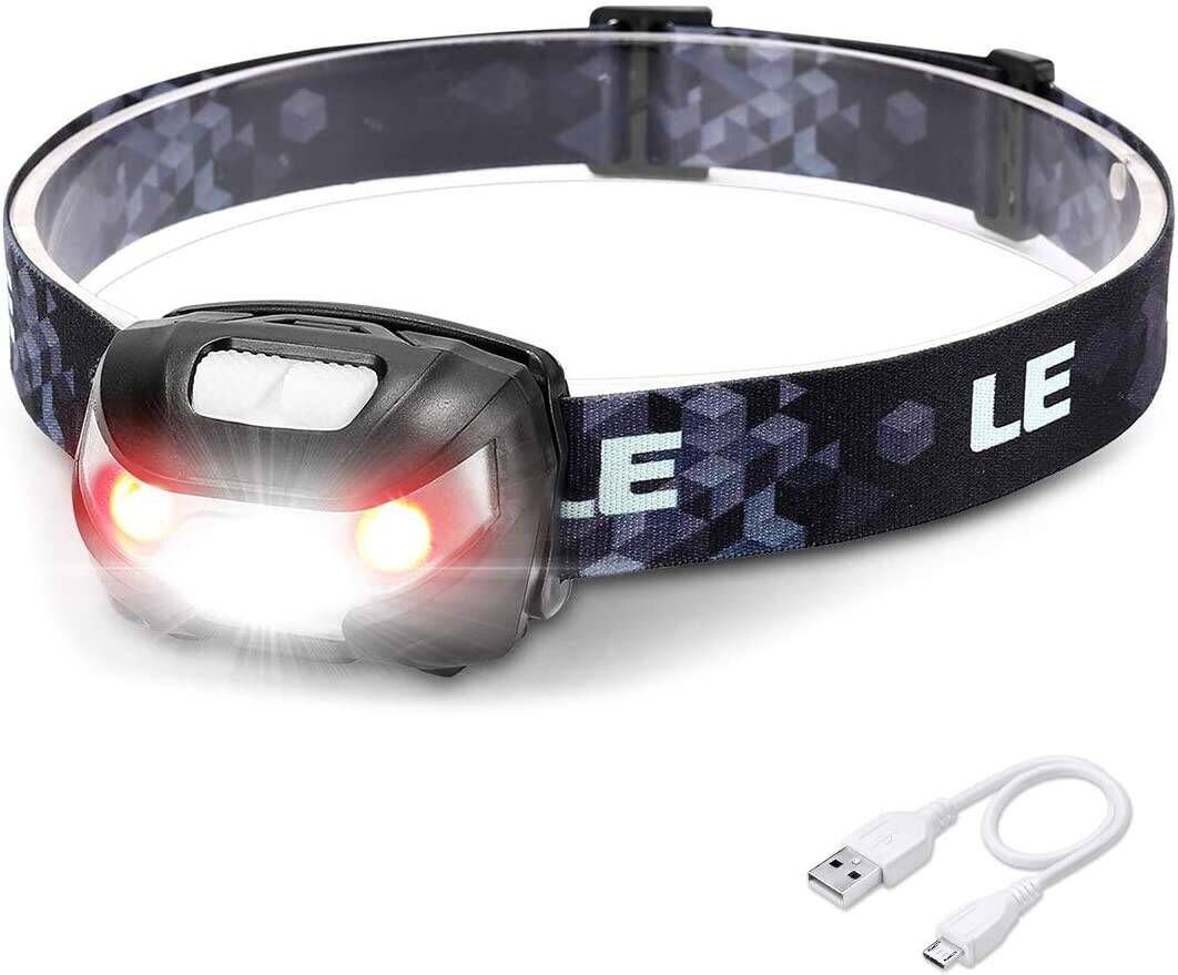 LE LED Headlamp Rechargeable L3200 High Lumen Head Lamp
