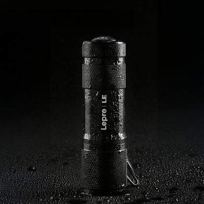 Lepro Small UV Flashlights with AAA Batteries , Portable Black Light Pet Urine Detectors with 9 LEDs 395nm Wavelength Specialize in Detect Pet Dog Cat Urine Stain and more