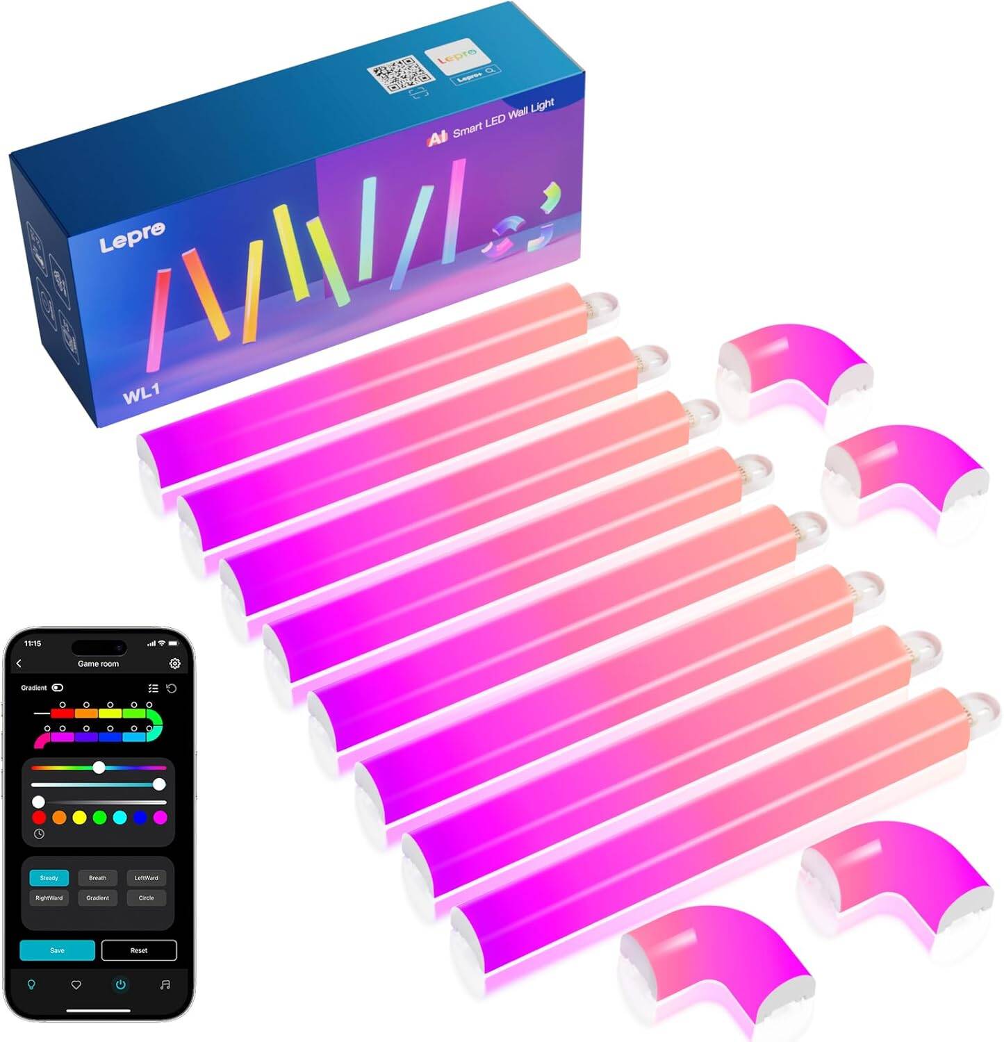 LE WL1 AI Smart RGB Wall Lights