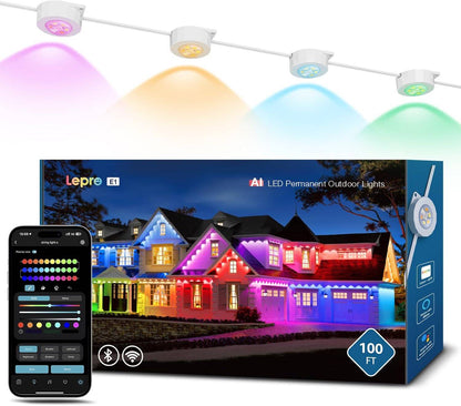 LE E1 AI Permanent Outdoor Lights
