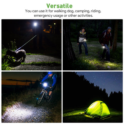Lepro LED Flash Light LE1000 High Lumens, Mini Multifunction Tactical Flashlight , Zoomable, Waterproof for Camping, Outdoor, and Emergency Use (AAA Batteries Included)
